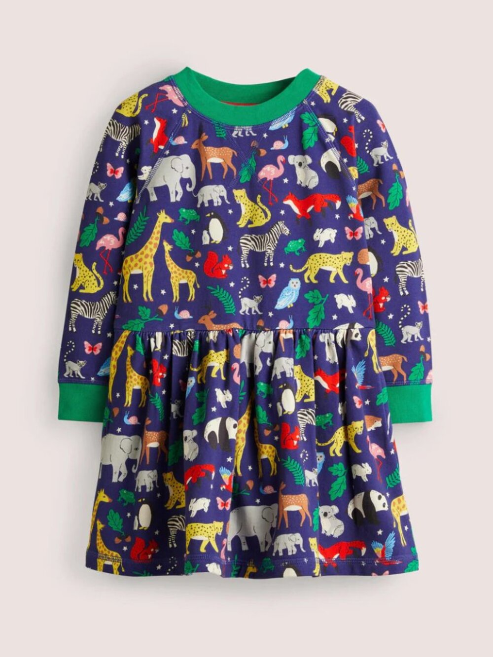 NWOT Mini Boden Jersey Sweatshirt Dress